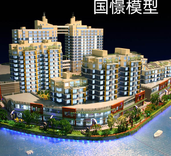 滨海新区建筑模型