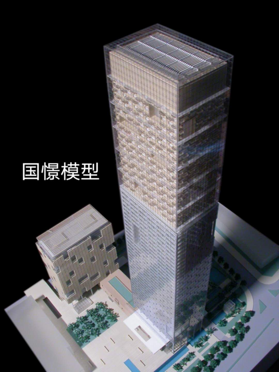 滨海新区建筑模型